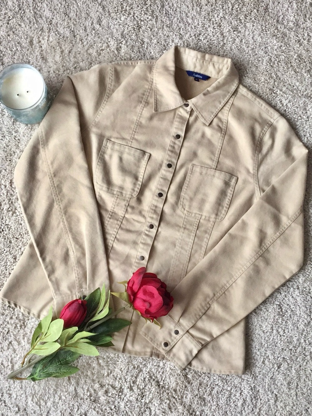 Reitmans | Faux Suede Blouse